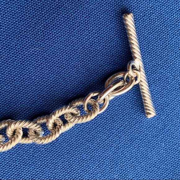 🛍️🛍️ Link bracelet with heart pendant - Picture 3 of 6